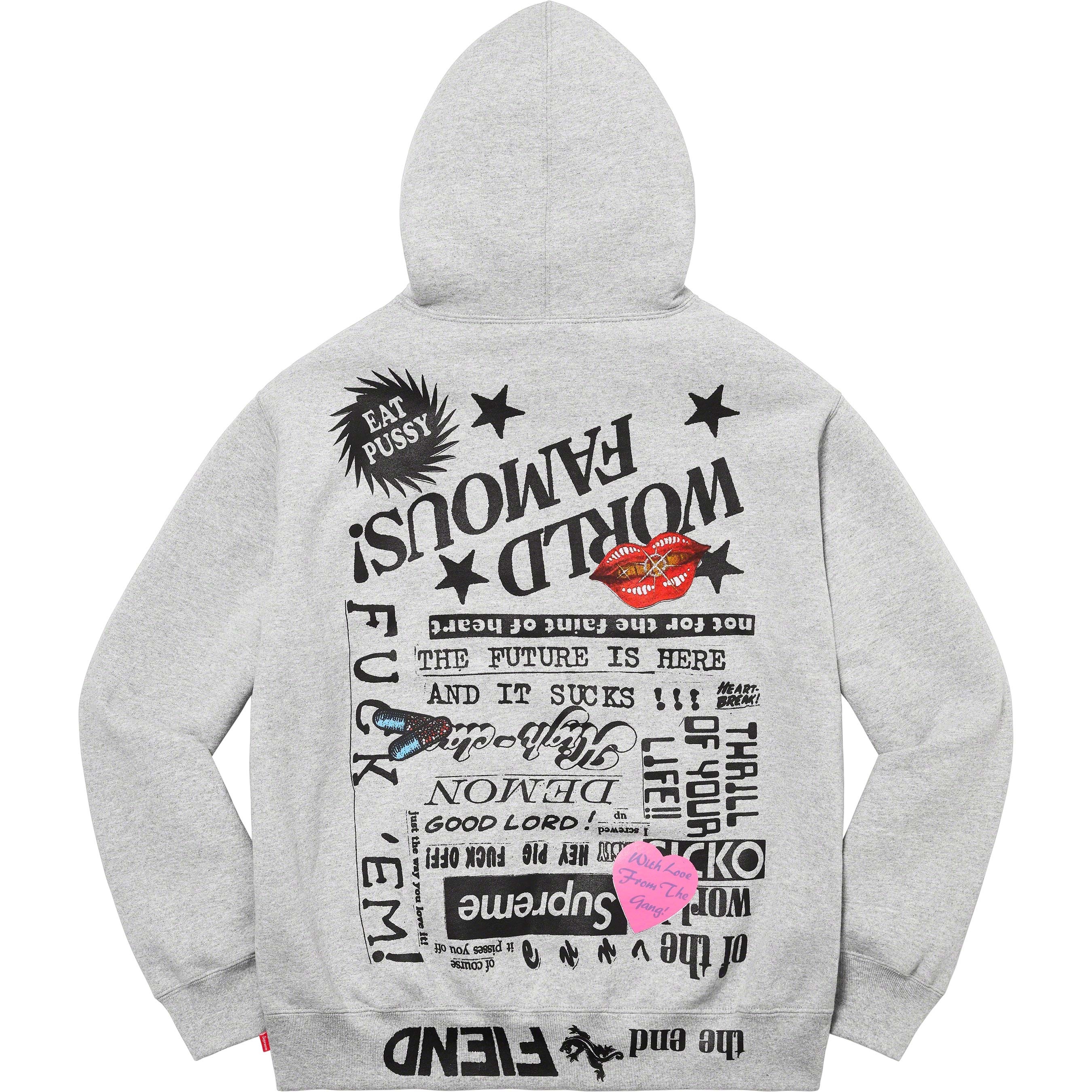 Fiend Hooded Sweatshirt view 9